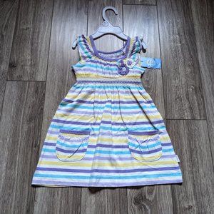 [KIDS 2/$30] NWT Toddler Girl (2T) - PUMPKIN PATCH Striped Sundress